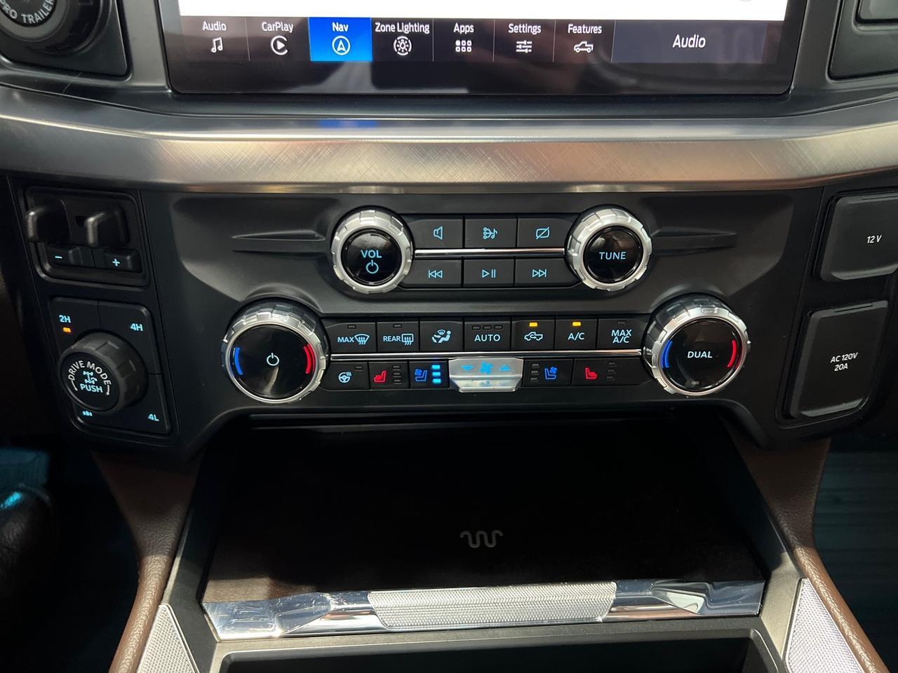 2024 Ford F-250 King Ranch, H.O. Diesel, Tremor Pkg, Pano Roof, Console Vault, Retractable Bed Side Steps Houston TX