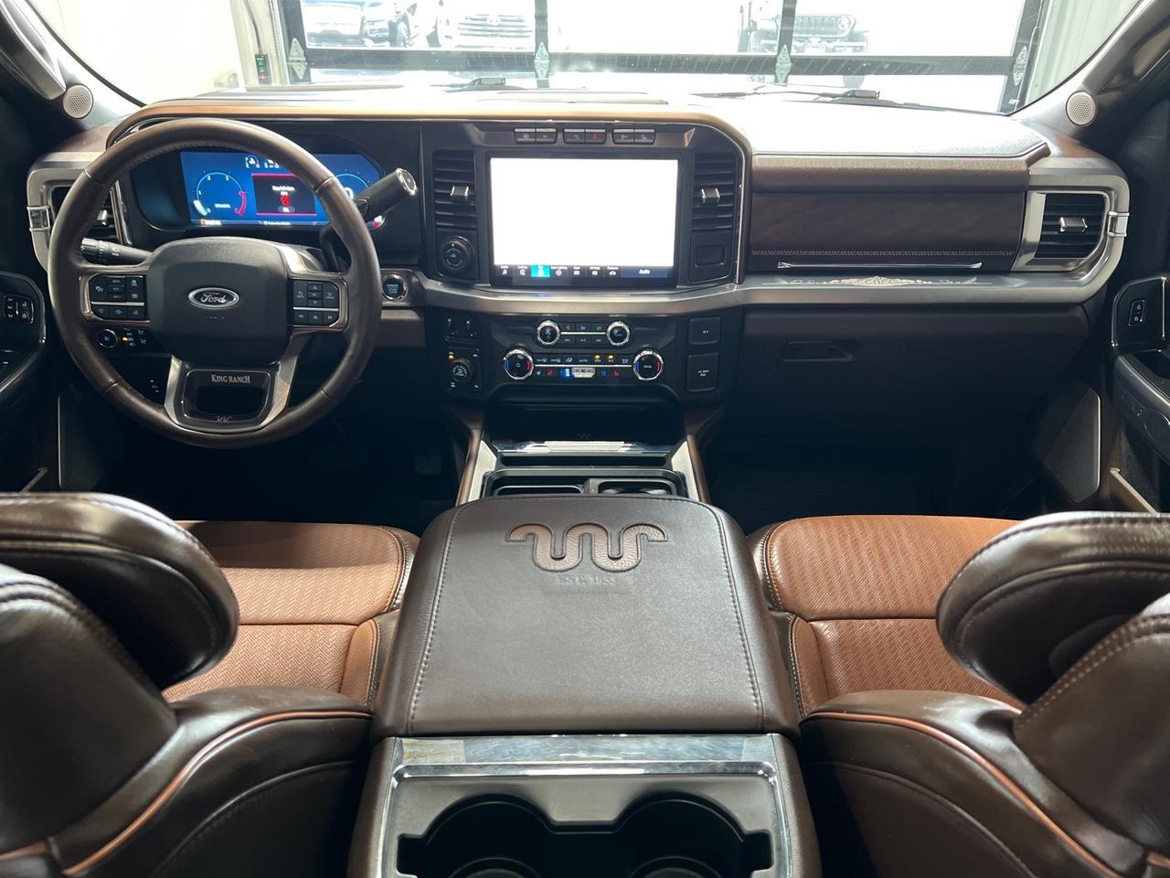 2024 Ford F-250 King Ranch, H.O. Diesel, Tremor Pkg, Pano Roof, Console Vault, Retractable Bed Side Steps Houston TX