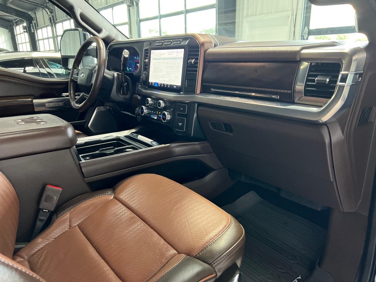 2024 Ford F-250 King Ranch, H.O. Diesel, Tremor Pkg, Pano Roof, Console Vault, Retractable Bed Side Steps Houston TX