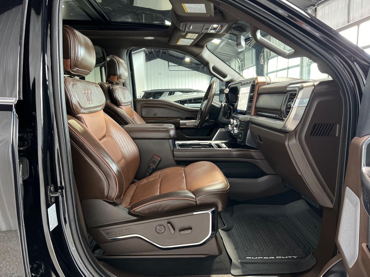 2024 Ford F-250 King Ranch, H.O. Diesel, Tremor Pkg, Pano Roof, Console Vault, Retractable Bed Side Steps Houston TX