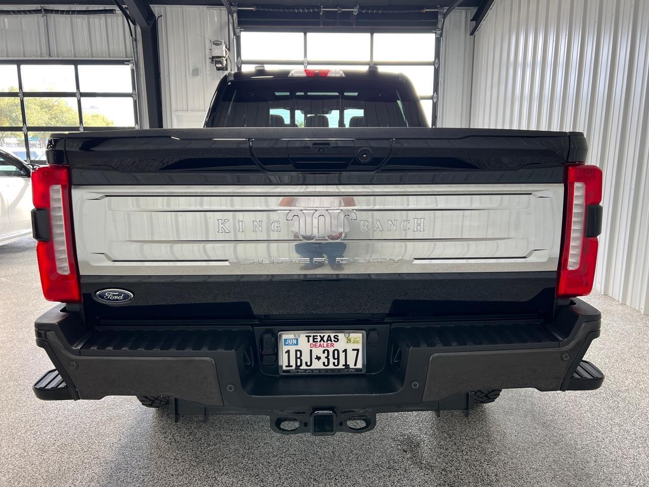 2024 Ford F-250 King Ranch, H.O. Diesel, Tremor Pkg, Pano Roof, Console Vault, Retractable Bed Side Steps Houston TX