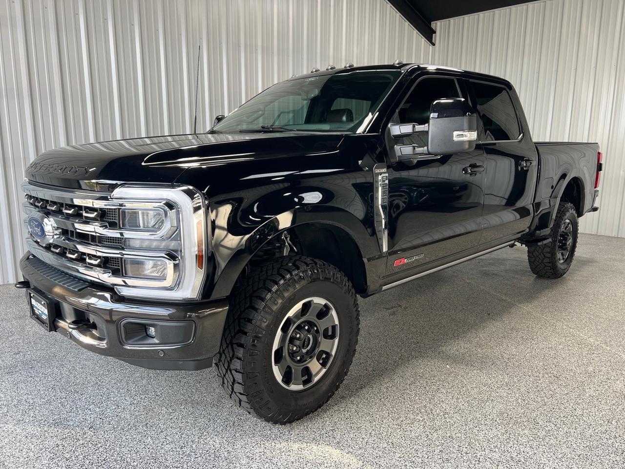 2024 Ford F-250 King Ranch, H.O. Diesel, Tremor Pkg, Pano Roof, Console Vault, Retractable Bed Side Steps