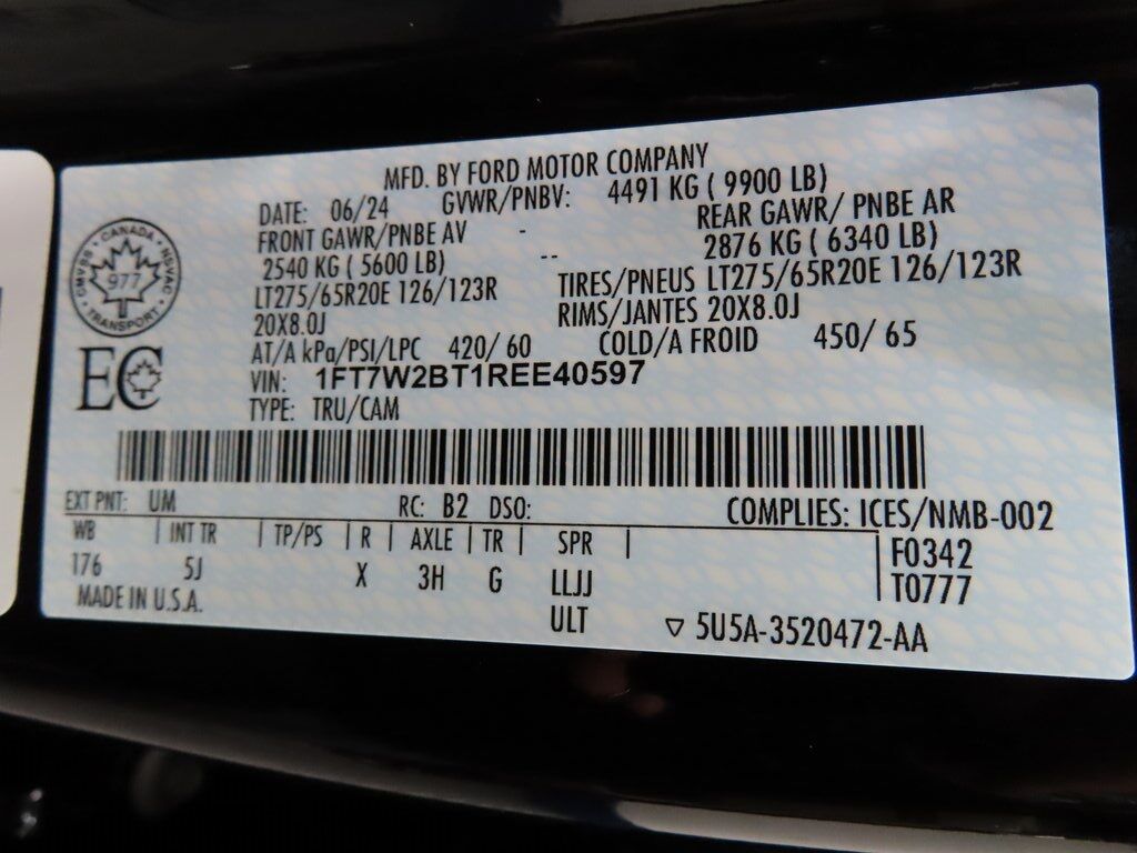 2024 Ford F-250 Super Duty 4x4 Crew Cab Lariat Fond du Lac WI
