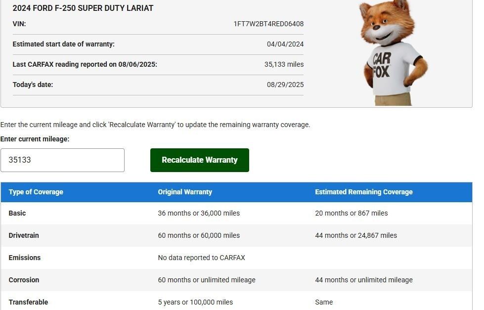 2024 Ford F-250 Super Duty 4x4 Crew Cab Lariat Fond du Lac WI