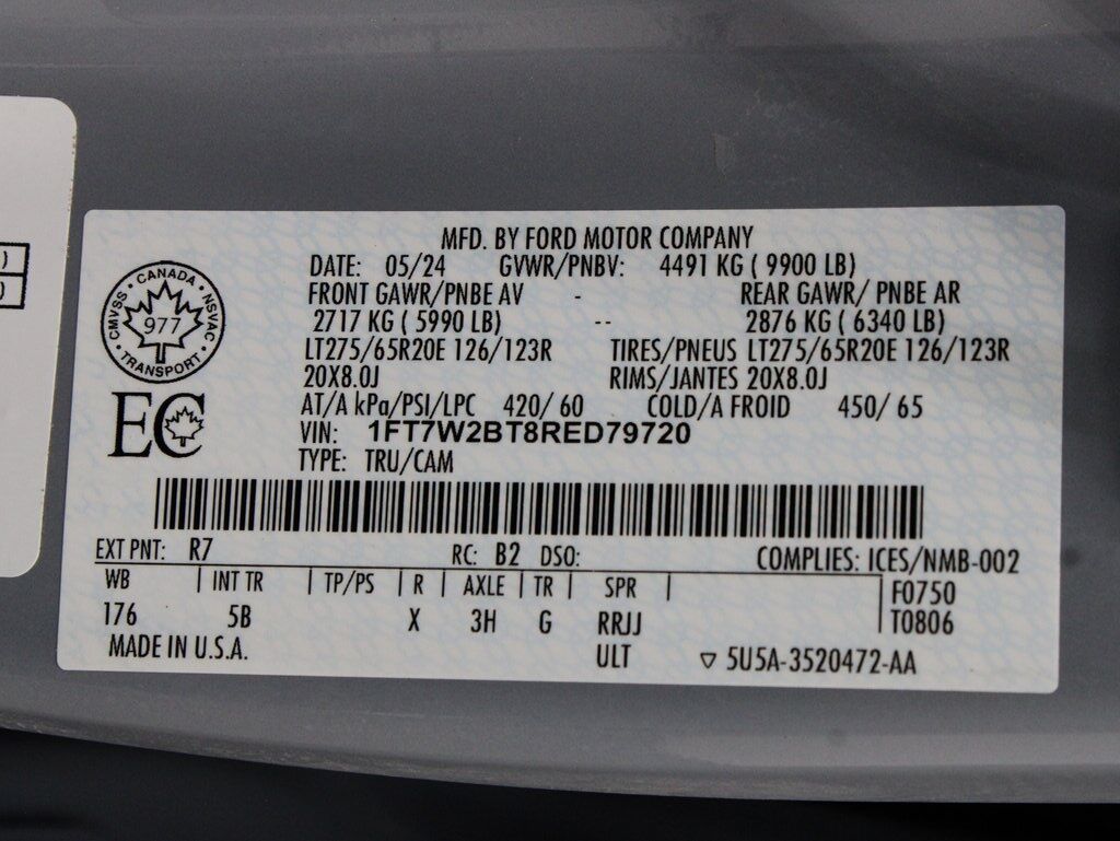 2024 Ford F-250 Super Duty 4x4 Crew Cab Lariat Fond du Lac WI