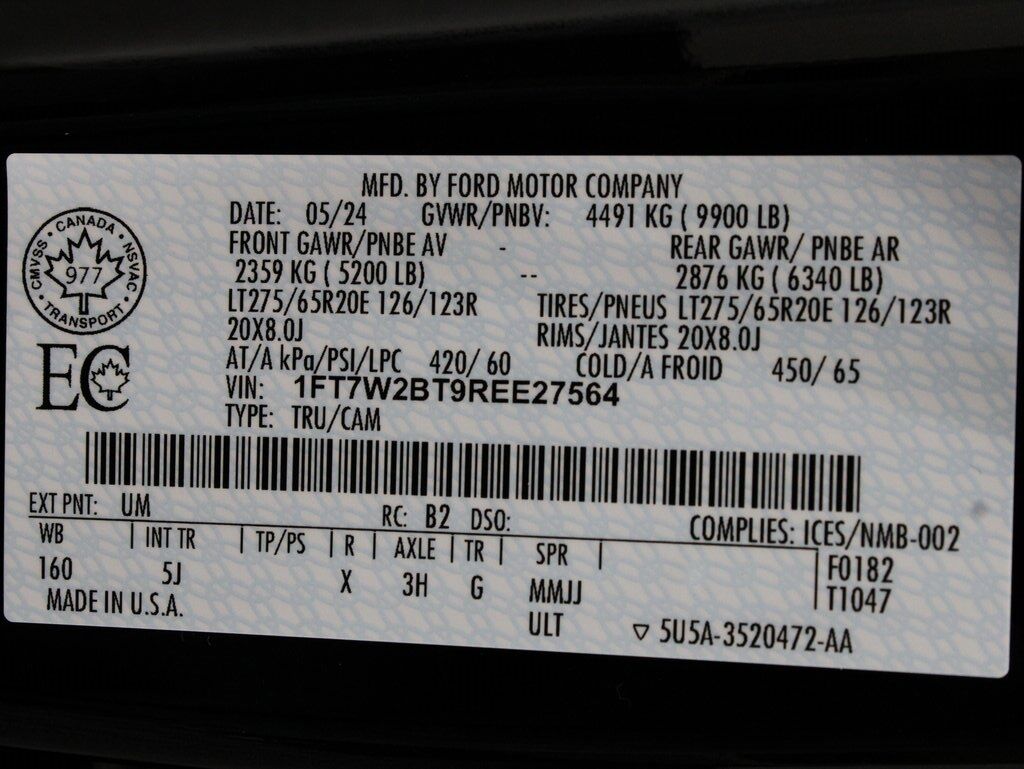 2024 Ford F-250 Super Duty 4x4 Crew Cab Lariat Fond du Lac WI
