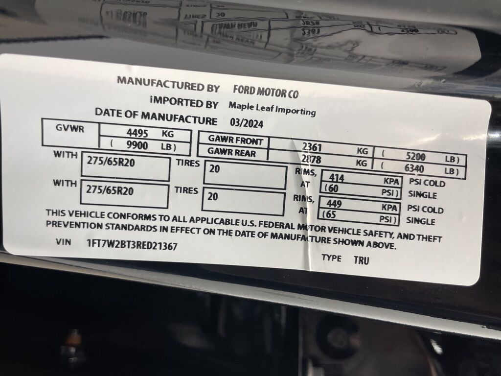 2024 Ford F-250 Super Duty 4x4 Crew Cab Lariat Minocqua WI