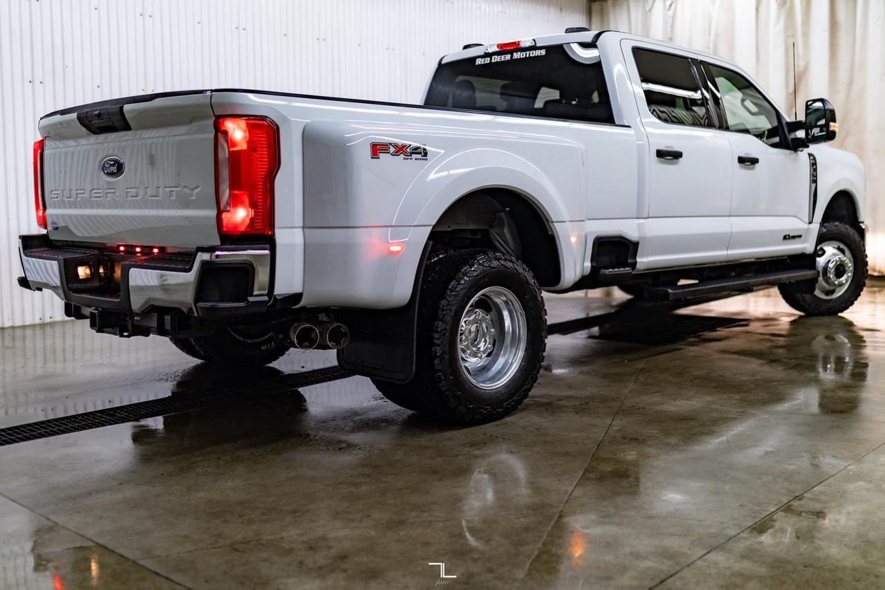 2024 Ford F-350 4x4 Crew Cab XLT FX4 Dually Diesel PSeat BCam Red Deer AB