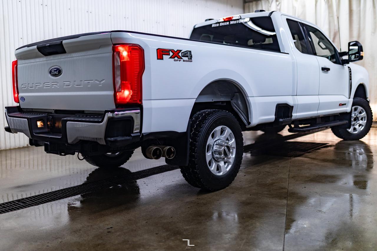 2024 Ford F-350 4x4 Super Cab XLT FX4 Longbox Diesel PSeat BCam Red Deer AB