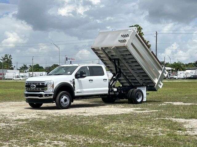 2024 Ford F-450XL Crew Cab 12&apos; BABCO Aluminum Dump Truck Homestead FL