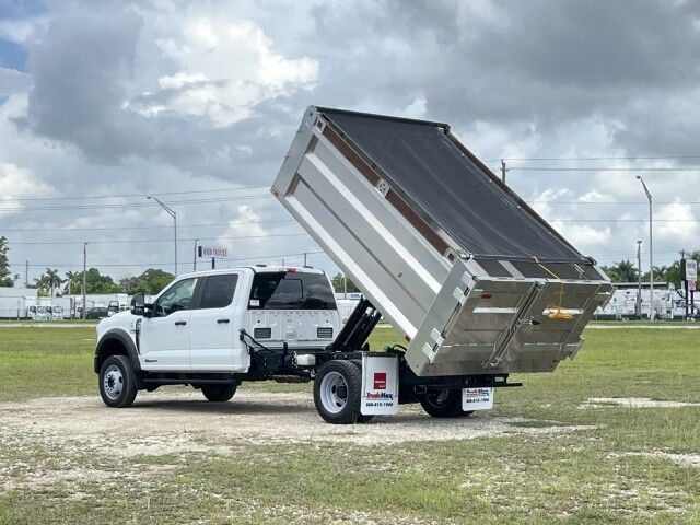 2024 Ford F-450XL Crew Cab 12' BABCO Aluminum Landscape Dump Truck