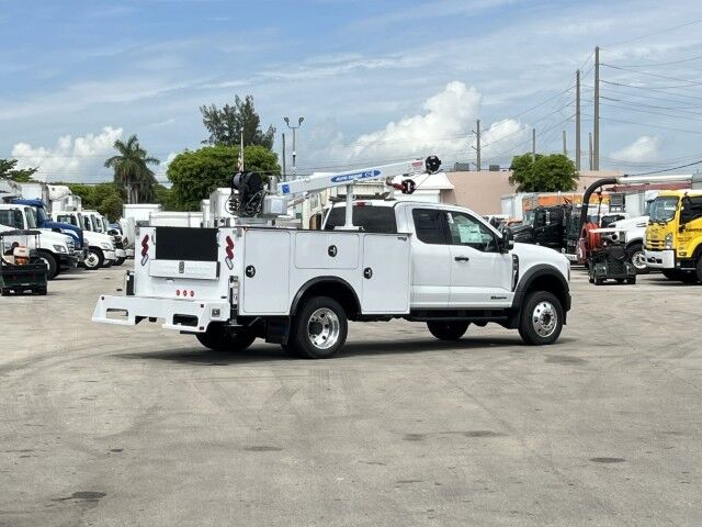 2024 Ford F-450XLT Extended Cab Mechanic Service Truck with 4,000 lbs. Auto Crane Telescopic Crane Miami FL