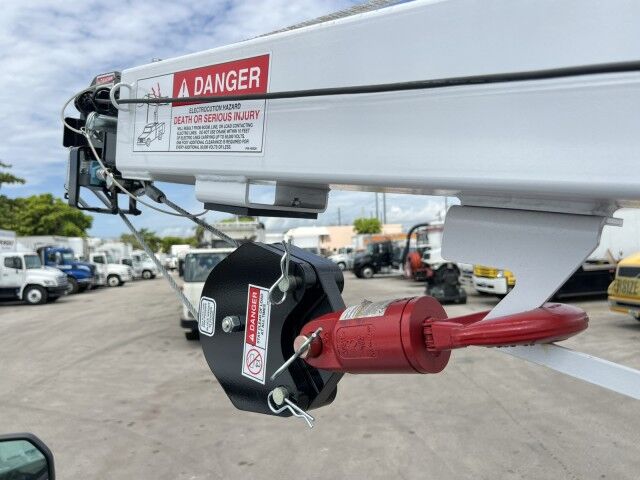 2024 Ford F-450XLT Extended Cab Mechanic Service Truck with 4,000 lbs. Autocrane Telescopic Crane Miami FL