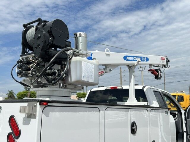 2024 Ford F-450XLT Extended Cab Mechanic Service Truck with 4,000 lbs. Autocrane Telescopic Crane Miami FL