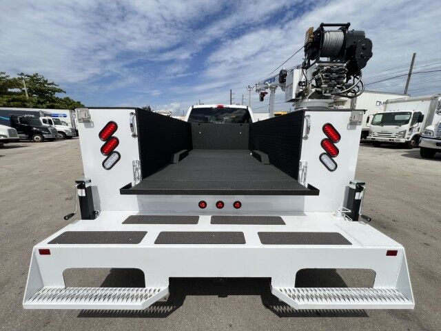 2024 Ford F-450XLT Extended Cab Mechanic Service Truck with 4,000 lbs. Autocrane Telescopic Crane Miami FL