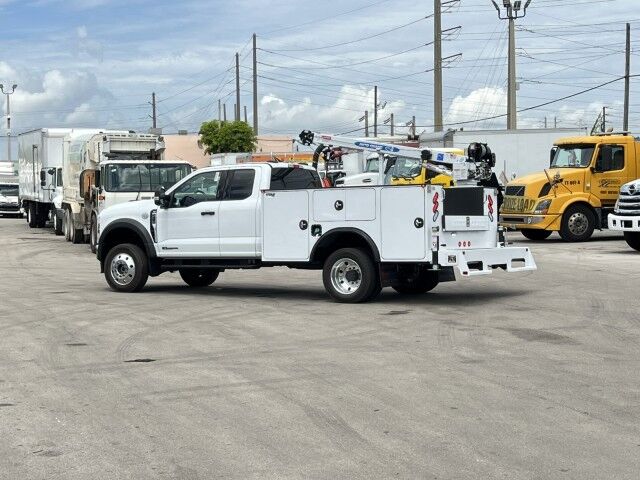 2024 Ford F-450XLT Extended Cab Mechanic Service Truck with 4,000 lbs. Autocrane Telescopic Crane Miami FL