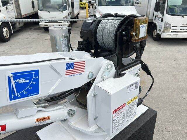 2024 Ford F-450XLT Extended Cab Mechanic Service Truck with 4,000 lbs. Autocrane Telescopic Crane Miami FL