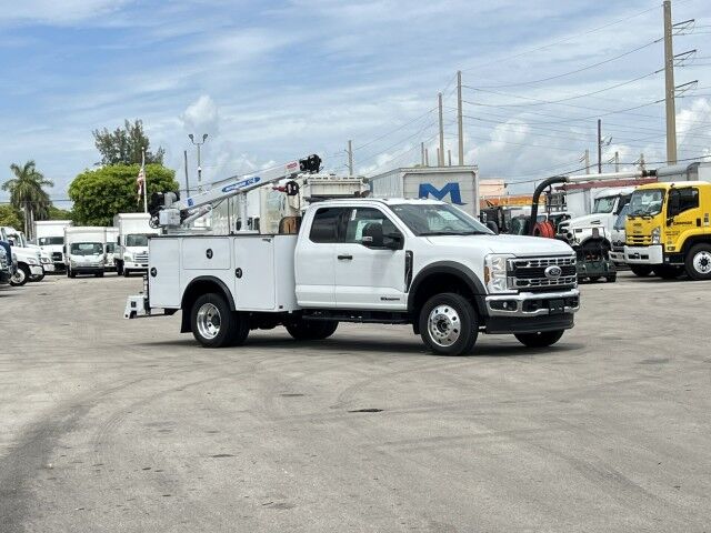 2024 Ford F-450XLT Extended Cab Mechanic Service Utility Truck with 4,000 lbs. EHC-4 Auto Crane