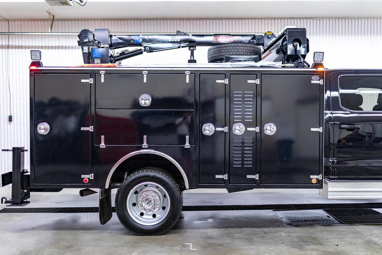 2024 Ford F-550 4x4 Crew Cab Lariat Mechanics Box Diesel VMac Red Deer AB