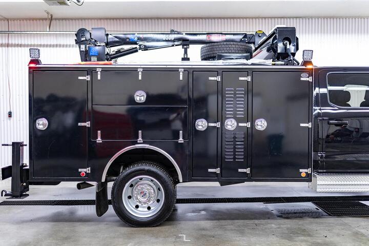 2024 Ford F-550 4x4 Crew Cab Lariat Mechanics Box Diesel VMac Red Deer AB