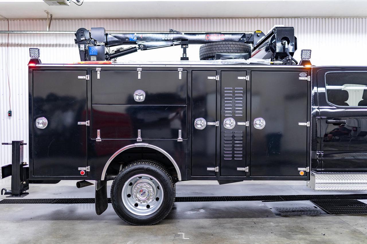 2024 Ford F-550 4x4 Crew Cab Lariat Mechanics Box Diesel VMac Red Deer AB