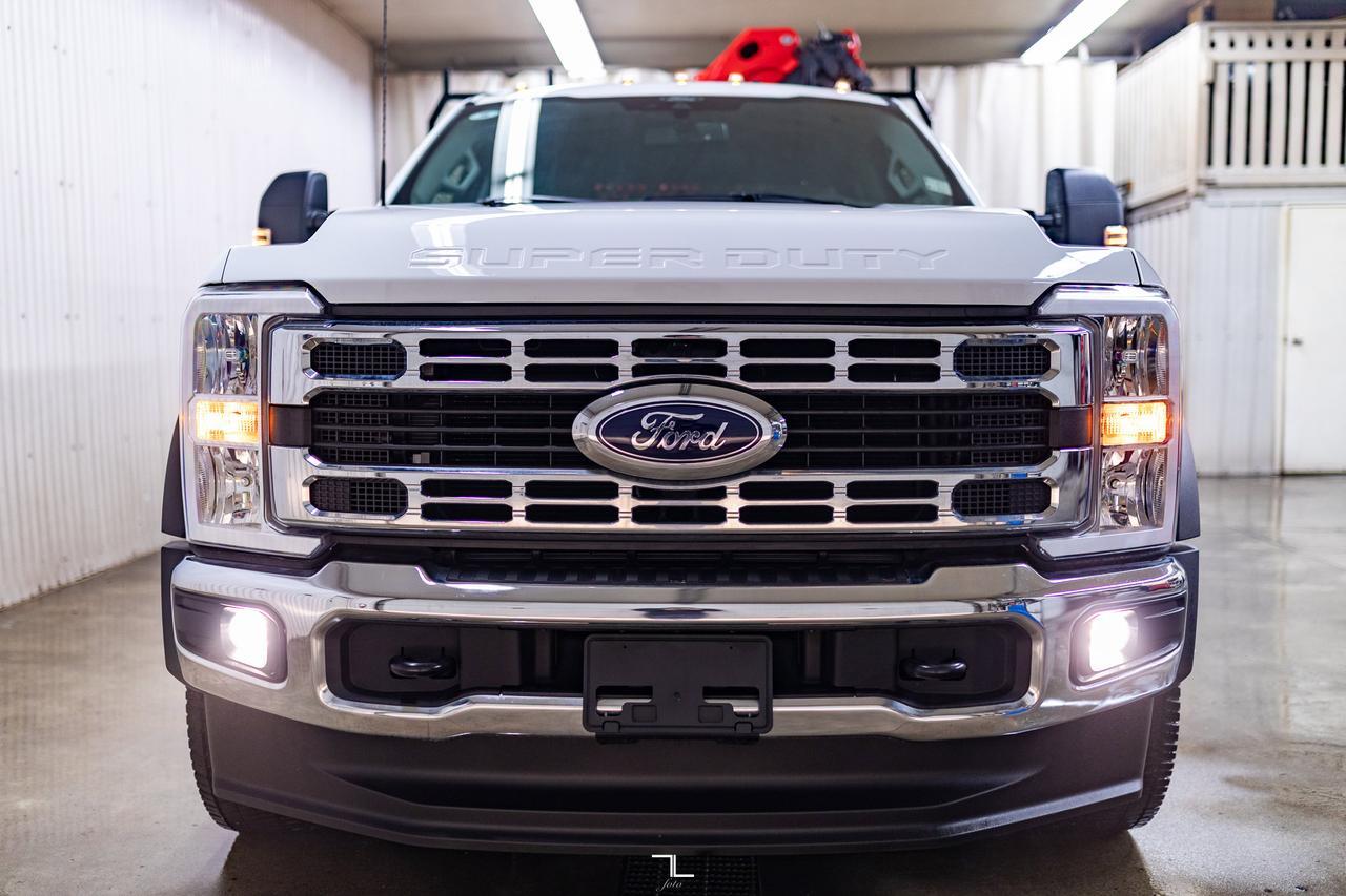 2024 Ford F-550 4x4 Crew Cab XLT Picker Deck Diesel Red Deer AB