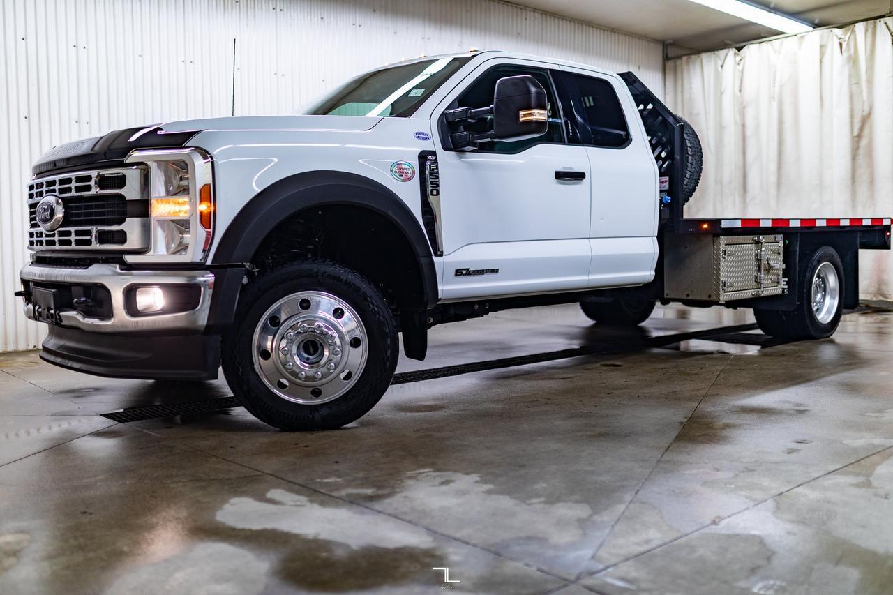 2024 Ford F-550 4x4 Super Cab XLT Deck Diesel BCam Red Deer AB