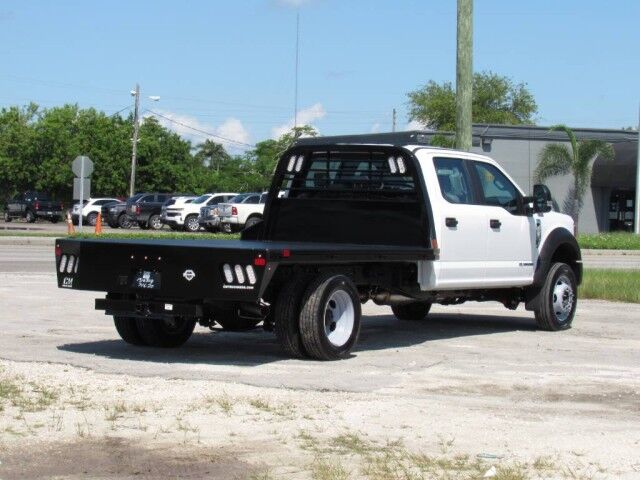 2024 Ford F-550 Crew Cab 11.4 Steel Gooseneck Flatbed Truck