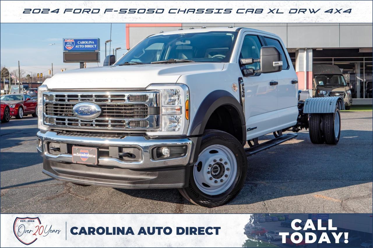 2024 Ford F-550 Super Duty Chassis XL DRW 4X4 / Diesel / Payload Plus PKG!