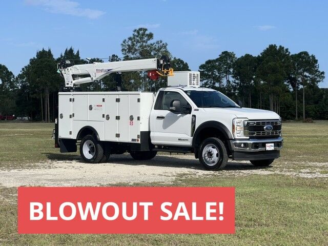2024 Ford F-550 XL - BLOWOUT SALE - Mechanic Service Truck with Stellar Telescopic Crane 8630