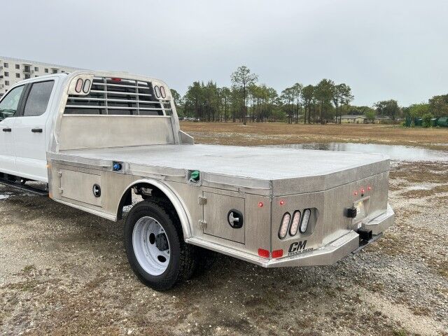 2024 Ford F-550XL 11'4 Aluminum Skirted Gooseneck Flatbed Truck Homestead FL