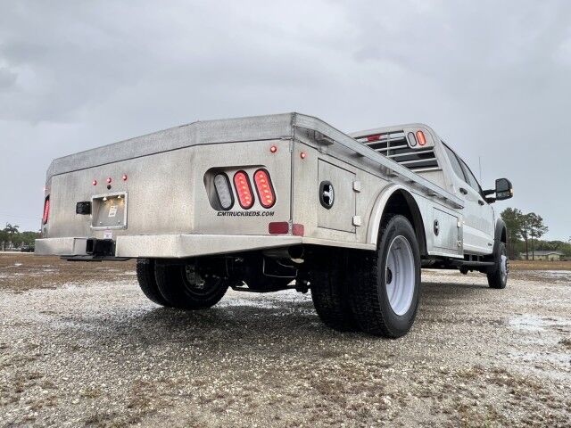 2024 Ford F-550XL 11'4 Aluminum Skirted Gooseneck Flatbed Truck Homestead FL