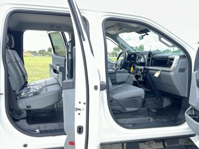 2024 Ford F-550XL 4x4 Crew Cab 9&apos;4 CM Truck Beds Steel Skirted Gooseneck Flatbed Truck Homestead FL