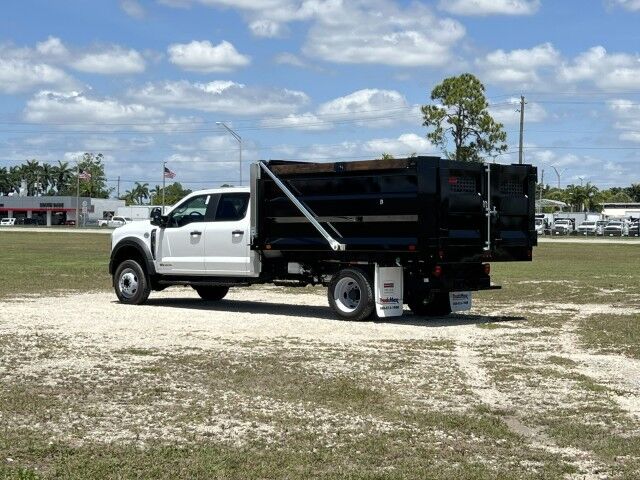 2024 Ford F-550XL Crew Cab 12' Steel Landscape Dump Truck