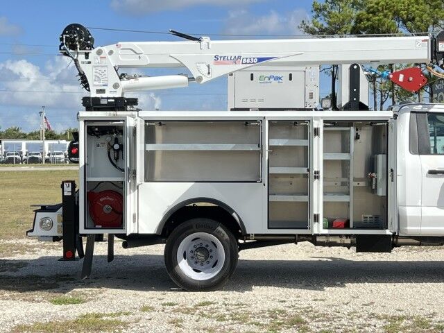 2024 Ford F-550XL Mechanic Service Truck with Stellar Telescopic Crane 8630 Homestead FL