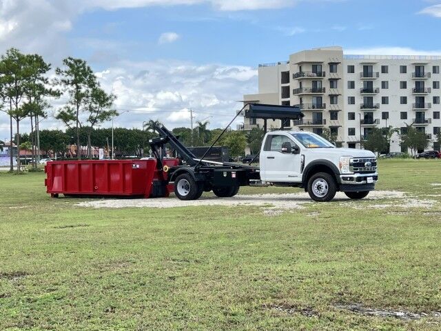 2024 Ford F-600XL - BLOWOUT SALE - Stellar Shuttle 108-12Flex Hook Lift Truck Homestead FL