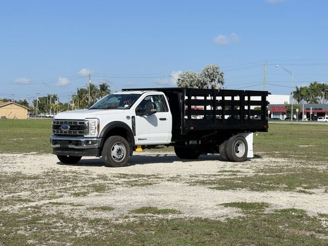 2024 Ford F-600XL 13&apos; BABCO Steel Flatbed Truck Homestead FL