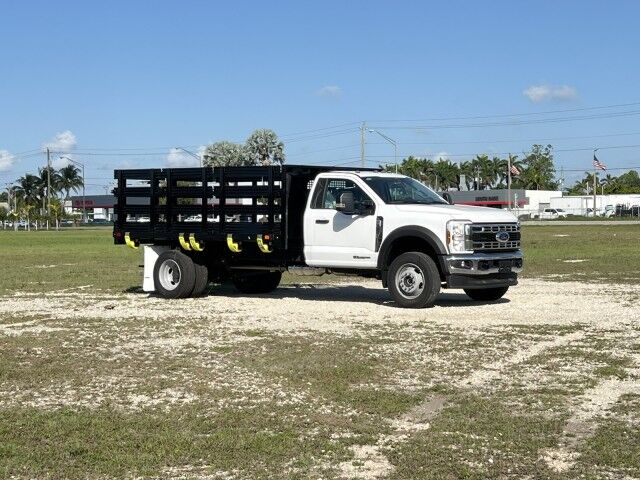 2024 Ford F-600XL 13&apos; BABCO Steel Flatbed Truck Homestead FL