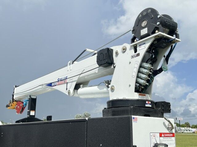 2024 Ford F-600XL Mechanic Service Truck with Stellar Telescopic Crane 8630 Homestead FL