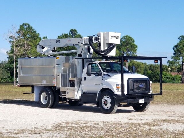2024 Ford F-750 Super Duty Dur-A-Lift DPM2-52DP 59' Insulated Forestry Bucket Truck Miami FL