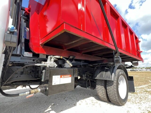 2024 Ford F550XL Supercab 4x4 Stellar Shuttle 84-10 Flex Hook Lift Truck W12' Steel Dumpster Homestead FL