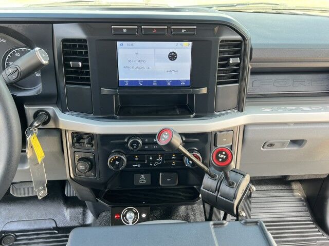 2024 Ford F550XL Supercab 4x4 Stellar Shuttle 84-10 Flex Hook Lift Truck W12' Steel Dumpster Homestead FL