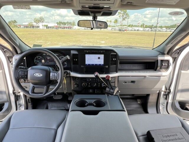 2024 Ford F550XL Supercab 4x4 Stellar Shuttle 84-10 Flex Hook Lift Truck W12' Steel Dumpster Homestead FL