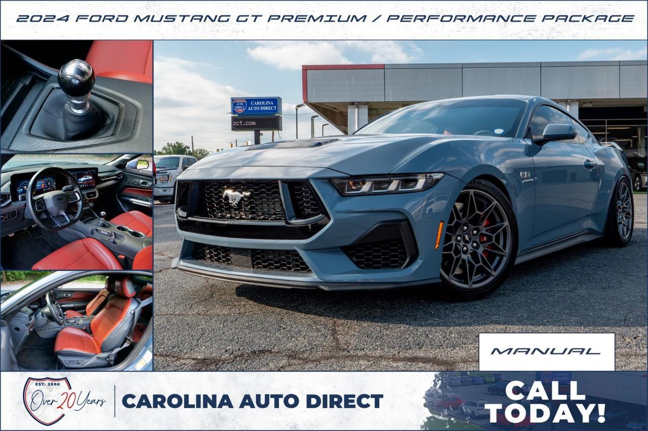 2024 Ford Mustang GT Premium / GT Performance Package / Manual!