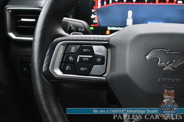 2024 Ford Mustang GT Premium / Nite Pony Pkg / 5.0L V8 / Automatic / Active Valve Exhaust / Auto Start / Heated Seats & Steering / B&O Speakers / Co-Pilot 360 Assist+ / Adaptive Cruise / Lane Depart & Blind Spot / Only 14k Miles / 1-Owner Anchorage AK 2024 Ford Mustang GT Premium / Nite Pony Pkg / 5.0L V8 / Automatic / Active Valve Exhaust / Auto Start / Heated Seats & Steering / B&O Speakers / Co-Pilot 360 Assist+ / Adaptive Cruise / Lane Depart & Blind Spot / Only 14k Miles / 1-Owner Anchorage AK