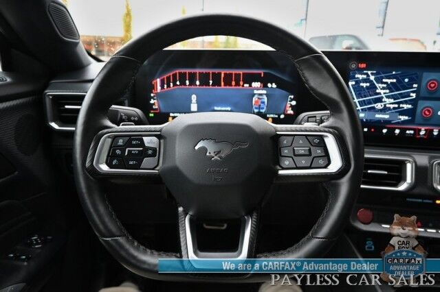2024 Ford Mustang GT Premium / Nite Pony Pkg / 5.0L V8 / Automatic / Active Valve Exhaust / Auto Start / Heated Seats & Steering / B&O Speakers / Co-Pilot 360 Assist+ / Adaptive Cruise / Lane Depart & Blind Spot / Only 14k Miles / 1-Owner Anchorage AK 2024 Ford Mustang GT Premium / Nite Pony Pkg / 5.0L V8 / Automatic / Active Valve Exhaust / Auto Start / Heated Seats & Steering / B&O Speakers / Co-Pilot 360 Assist+ / Adaptive Cruise / Lane Depart & Blind Spot / Only 14k Miles / 1-Owner Anchorage AK