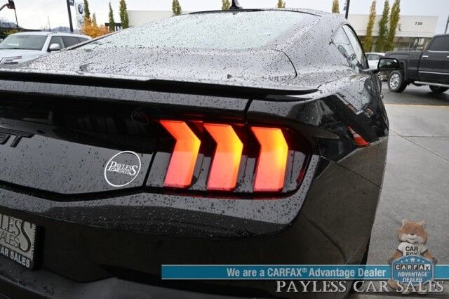 2024 Ford Mustang GT Premium / Nite Pony Pkg / 5.0L V8 / Automatic / Active Valve Exhaust / Auto Start / Heated Seats & Steering / B&O Speakers / Co-Pilot 360 Assist+ / Adaptive Cruise / Lane Depart & Blind Spot / Only 14k Miles / 1-Owner Anchorage AK 2024 Ford Mustang GT Premium / Nite Pony Pkg / 5.0L V8 / Automatic / Active Valve Exhaust / Auto Start / Heated Seats & Steering / B&O Speakers / Co-Pilot 360 Assist+ / Adaptive Cruise / Lane Depart & Blind Spot / Only 14k Miles / 1-Owner Anchorage AK