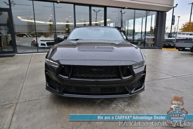2024 Ford Mustang GT Premium / Nite Pony Pkg / 5.0L V8 / Automatic / Active Valve Exhaust / Auto Start / Heated Seats & Steering / B&O Speakers / Co-Pilot 360 Assist+ / Adaptive Cruise / Lane Depart & Blind Spot / Only 14k Miles / 1-Owner