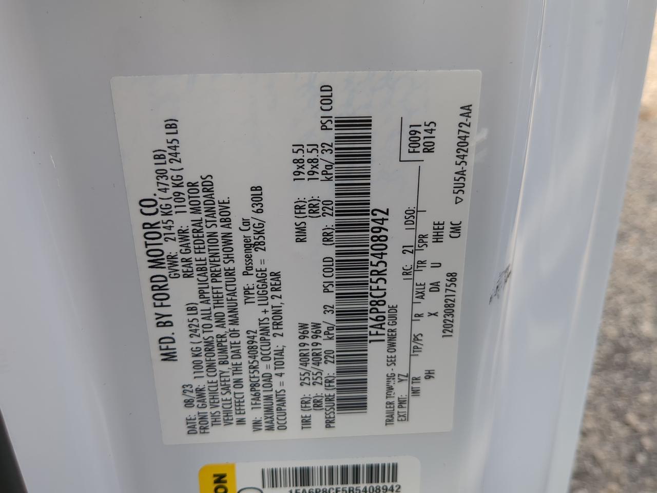 2024 Ford Mustang GT Premium Winder GA