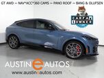 2024 Ford Mustang Mach-E GT AWD *EXTENDED RANGE BATTERY, PANORAMA GLASS ROOF, NAVIGATION, DIGITAL COCKPIT, ADAPTIVE CRUISE, SAFETY ALERTS, 360 CAMERAS, HEATED SEATS/STEERING, BANG & OLUFSEN, WIRELESS CHARGING, ANDROID & APPLE